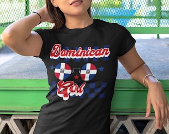 Dominican Girl T-Shirt, Dominican Republic Pride, Unisex Tee
