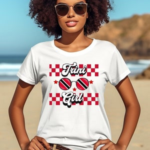 Trinidad and Tobago Shirt, Trinidad and Tobago Flag Shirt, Trini Girl Shirt, Trinidad and Tobago Pride Shirt, Trinidad and Tobago Gift
