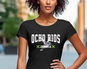 Ocho Rios Jamaica Shirt, Jamaica Pride Tee, Island Roots Top