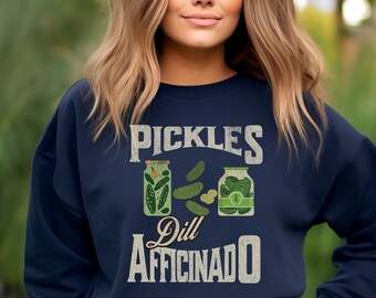Funny Pickles Sweatshirt, Pickle Jar Crewneck, Pickle Lover Gift
