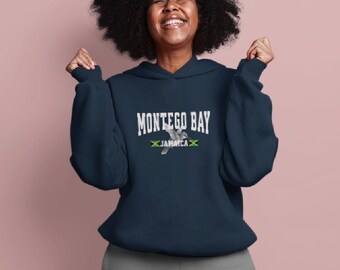 Montego Bay Jamaica Hoodie, National Hummingbird Design