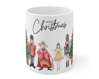 Nussknacker Weihnachtsbecher, Urlaub Keramikbecher Geschenk