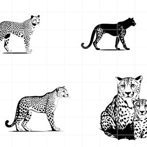 Cheetah Svg Bundle , Perfect Cut Files for Cricut and Laser Engraving ...