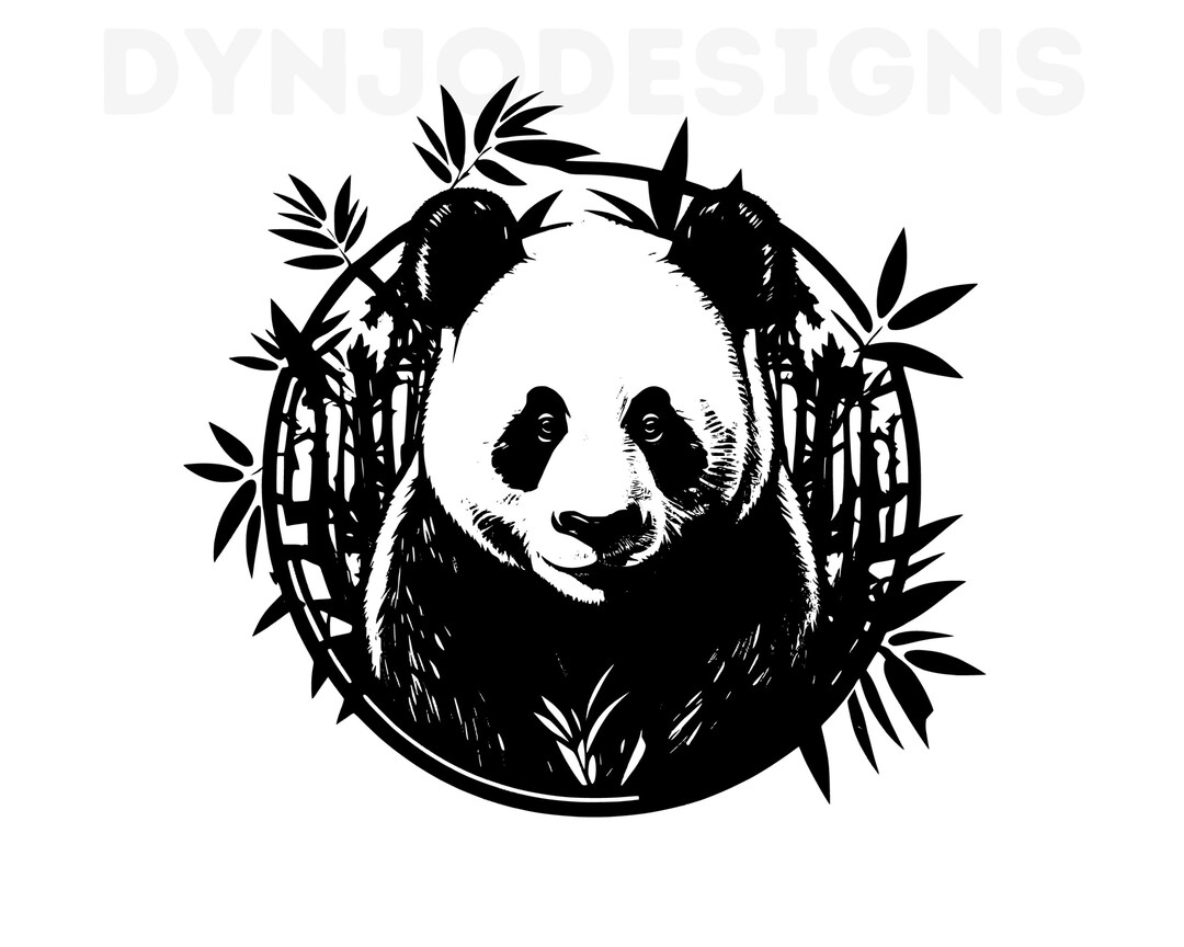 Panda Svg, Panda Clipart, Panda Png, Panda Head, Panda Cut Files for ...