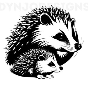 Hedgehog Svg, Hedgehog Clipart, Hedgehog Png, Hedgehog Head, Hedgehog Cut Files For Cricut , Hedgehog Silhouette, Baby Mothers day