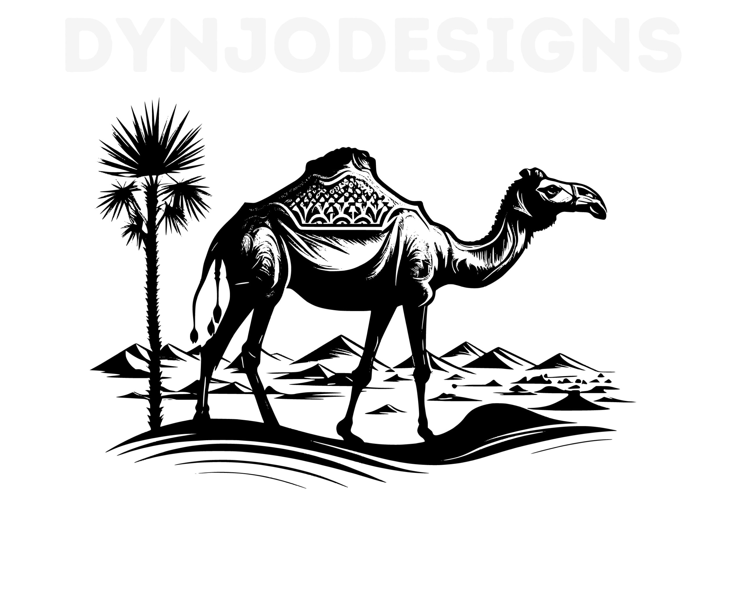 Camels Clipart Black And White Cars