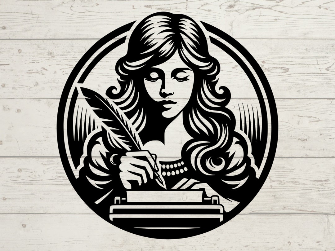 Writer Svg Writing Png Clipart, Comercial Use, Digital Download - Etsy