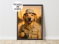 Custom Fishing Pet Portrait - Funny Angler Art & Fisherman Gift product logo