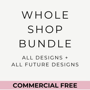 LIFETIME Entire Shop Bundle, SVG-, Dxf- und PNG-Dateien, Zugriff auf aktuelle / zukünftige Downloads, Whole Shop unbegrenzte kommerzielle Nutzung