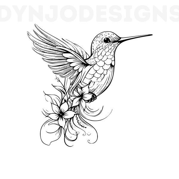 Hummingbird - Etsy