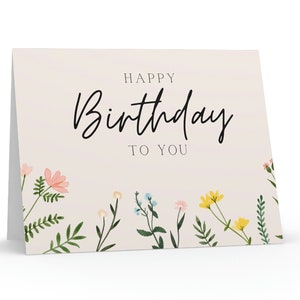 Happy Birthday to you cards (8, 16, and 24 Pcs)