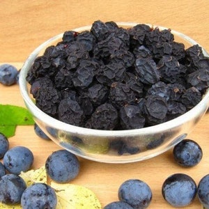 Blackthorn Sloe Whole Dried Berries | Organic Herb Tea | DIY decor