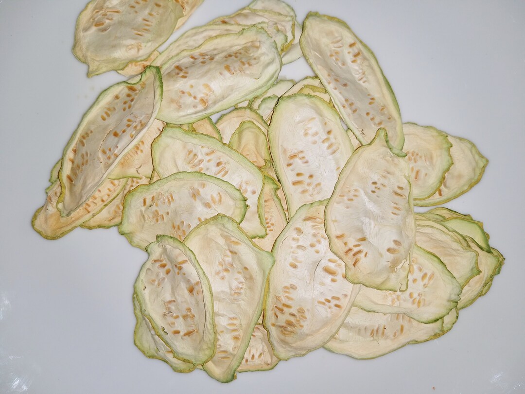 Dried Zucchini Chips Tasty and Nutritious 100 Eco Natural Etsy