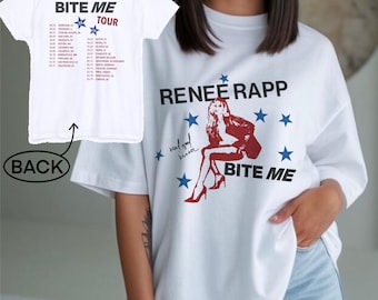 Renee Rapp Bite Me Tour T-Shirt, Unisex Concert Merch
