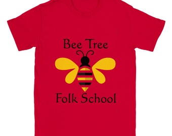 Bienenbaum Volksschule Unisex Crewneck T-Shirt