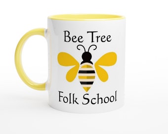 Bienenbaum Volksschule Keramik Tasse