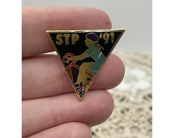 Vintage 1991 Seattle To Portland Bicycle Classic Hat/Lapel Pin STP Bike Race