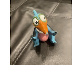 Vintage 1988 Petrie The Land Before Time Hand Puppets Pizza Hut Promo Figure