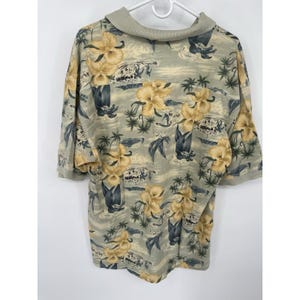 Tommy Bahama Polo Shirt Mens Large.Floral Print Short Sleeve image 7