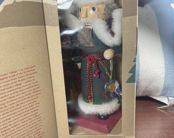 Nutcracker Village Bavarian Handcrafted Wooden Nutcracker