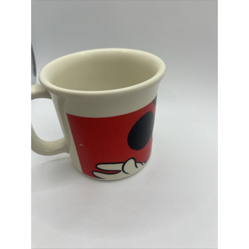 Vintage Disney Colorful Mickey Mouse Childs Mug Cup Selandia Good Condition! image 4