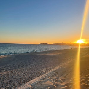 Cabo San Lucas Beach At Sunset