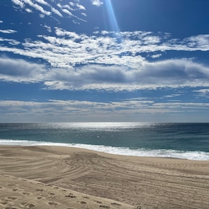 Morning Sun Over The Ocean in Cabo San Lucas