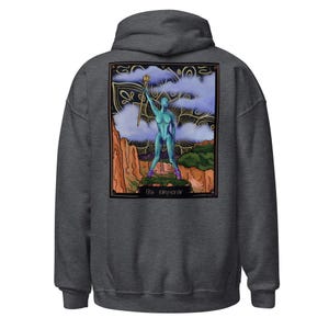 Sudadera con capucha del Tarot del Emperador