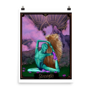 Stärken Tarot Drucke