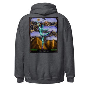 Sudadera con capucha del Tarot del Mago