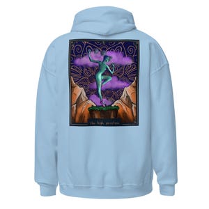 Sudadera con capucha del Tarot de la Suma Sacerdotisa