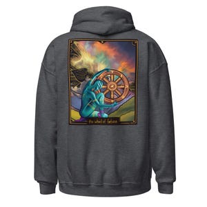 Sudadera con capucha de La Rueda del Tarot