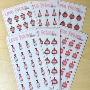 Collection Love Potions Savings Challenge plastifié A6 A5