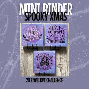 Mini classeur chaudron Spooky Christmas 20 Envelope Savings Challenge