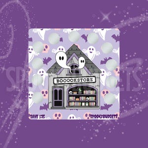 Libreria Spooky Gratta e Risparmia Sfida di Risparmio in Contanti A5 Laminato 75 Risparmio Totale 5x5