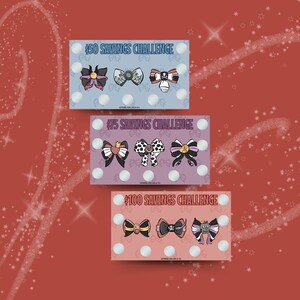 Villain Bows Scratch & Save Cash Savings Challenge A6 laminato con aggiunta di busta