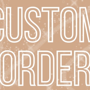 COMMANDE PERSONNALISÉE - JONQUIL
