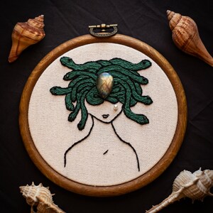 Medusa Embroidery