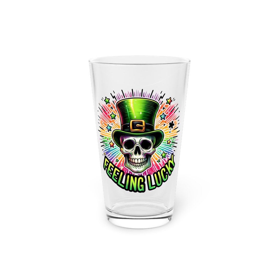 T-Shirt Homme St Patrick's Day - Motif Trippy Irish Clover Field - Marque Old Glory - Taille Regular
