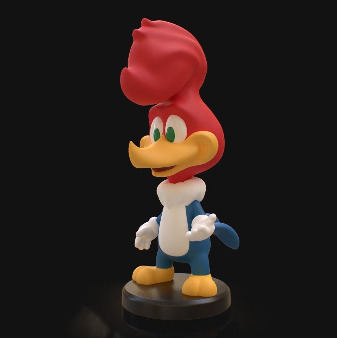 Woody Woodpecker STL File for 3D Printer - Etsy