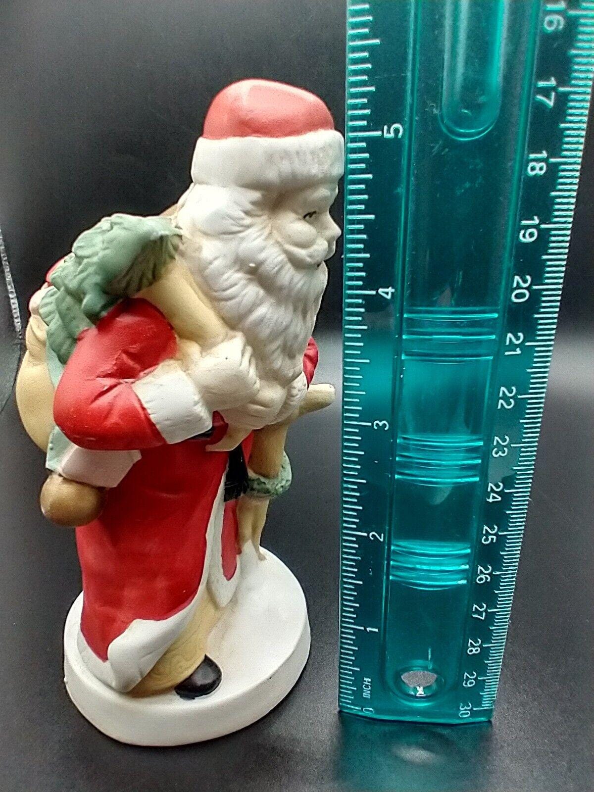 磁器　ヴィンテージ￼ サンタクロース　レア ヴィンテージのクリスマスサンタクロースの磁器製オーナメント - Etsy 日本