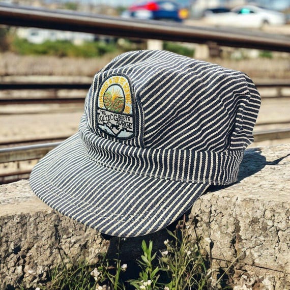 Cumbres Toltec Scenic Railroad Gorge Route Train Engineer Hat Adult Size Small Etsy