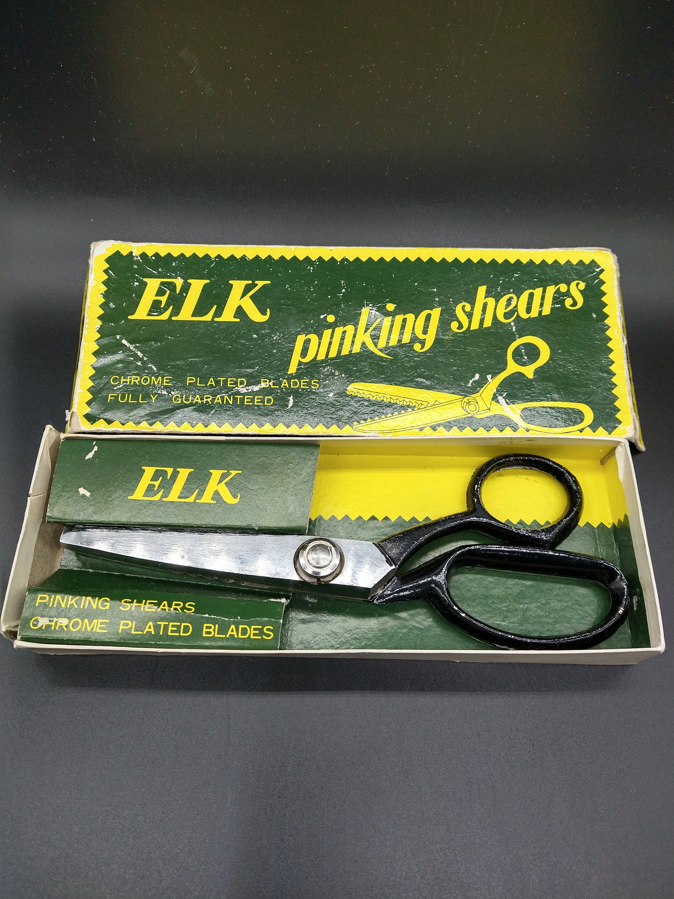 ELK ALL METAL PINKING SHEARS (8.5/210MM)