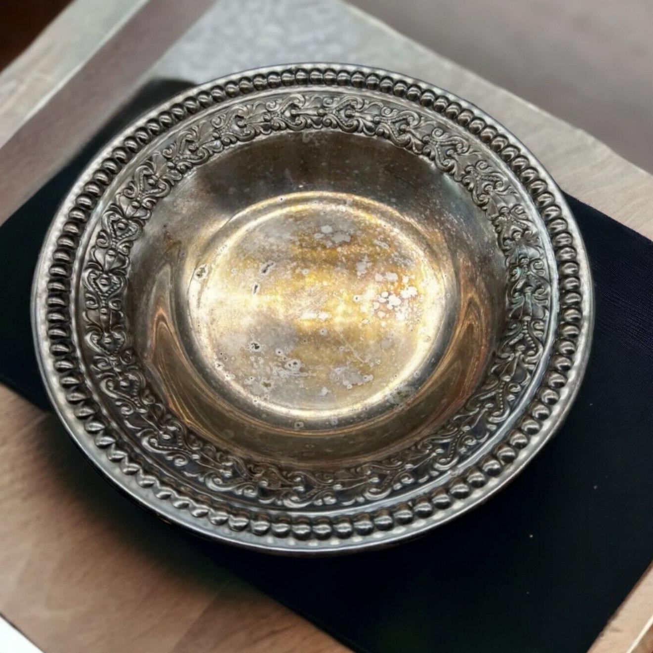 ヴィンテージ　WALLACE ウォレス　シルバープレート　銀のトレイ Wallace silver plate - Etsy 日本