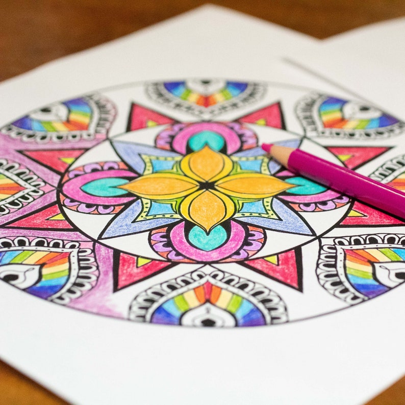 Printable Coloring Page for Adults, Intricate Detail for Advanced ...