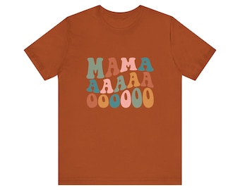 Bohemian Rhapsody Mama OOO Unisex Jersey Short Sleeve Tee - Queen Music Inspired Mom T-Shirt - Cute Mama Shirt - Gift for Mom