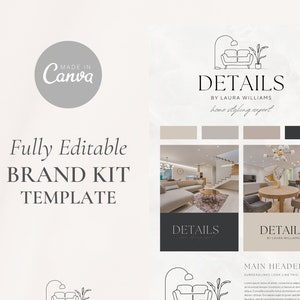 Interior Design Logo, Real Estate Mark, Interior Design Logo Design, Hand Drawn Logo Realtor Logo House Logo Design Realtor Design