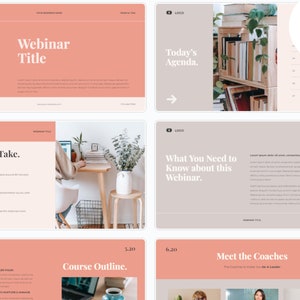 Webinar Slide Deck Google Template, Webinar Slide Deck Coaching, Webinar Slide Deck Template, Webinar Slidedeck, Webinar Slide Template