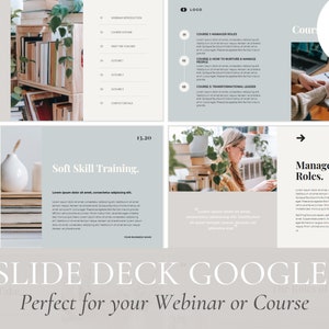 Webinar Slide Deck Google Template