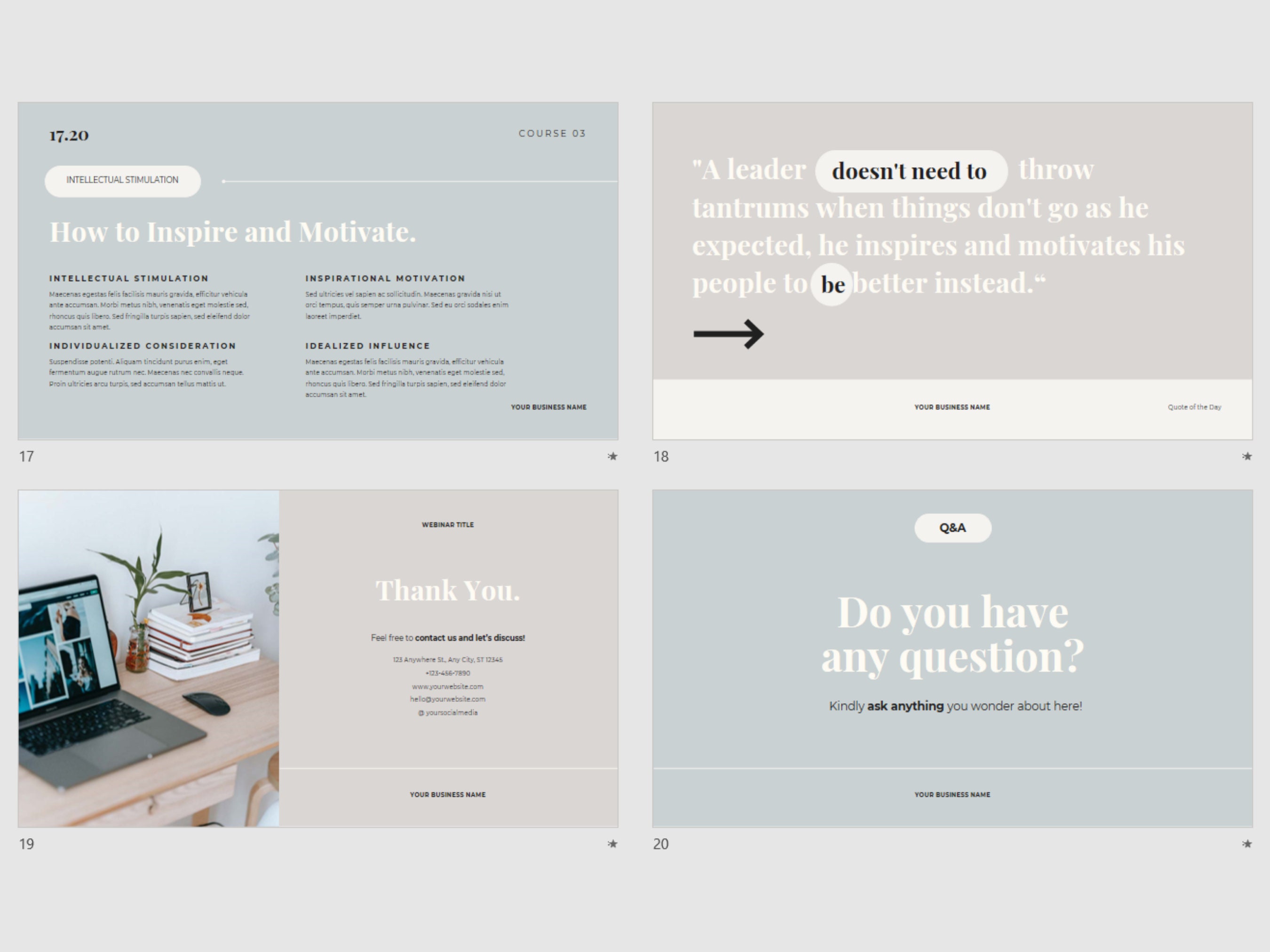 Course End Slide Powerpoint Presentation Slides, Webinar Slide Deck Coaching Powerpoint ...